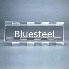 Lamelles en cristal de volet de rouleau de polycarbonate transparent moderne pour la porte de volet de rouleau
