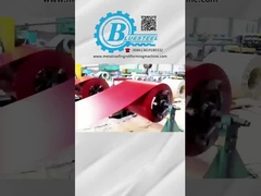 Petit pain ondulé de toit formant la machine