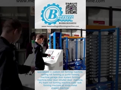 Machine de décapage de tôles de toiture ondulée en acier hydraulique, machine de formage de rouleaux de toiture métallique