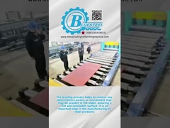 Coupe de bobine à la ligne de longueur machine 380V électricité à trois phases 60Hz