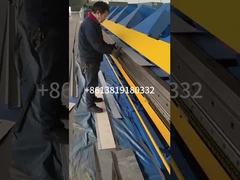 Machine de formage de rouleaux de toiture métallique par pliage hydraulique de tôles / Frein de presse CNC hydraulique précis