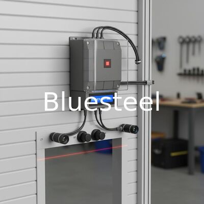 Machine de porte de volet roulant de système de contrôle de PLC avec le dispositif de sécurité de capteur photoélectrique et la vitesse 10-20 m/min