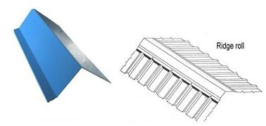 45# Ridge Cap Roll Forming Machine en acier