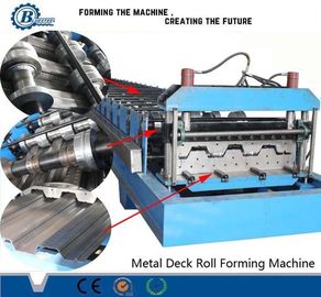 15-20m/min Machine de formage de rouleaux de plancher à vitesse de pont 4kw Puissance hydraulique