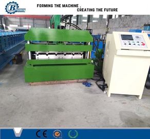 0.3-0.8 mm Épaisseur de la machine de formage de rouleaux de toiture métallique 8-15 m/min Vitesse de formage ± 2 mm Tolérance de coupe