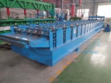 0.3-0.8 mm Épaisseur de la machine de formage de rouleaux de toiture métallique 8-15 m/min Vitesse de formage ± 2 mm Tolérance de coupe
