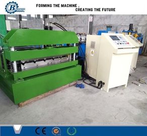 0.3-0.8 mm Épaisseur de la machine de formage de rouleaux de toiture métallique 8-15 m/min Vitesse de formage ± 2 mm Tolérance de coupe