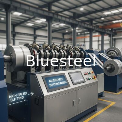 Metal Slitting Line with Adjustable Slitting Widths, Fast Setup Times, and High Speed Slitting Machine for Efficient Coil Processing