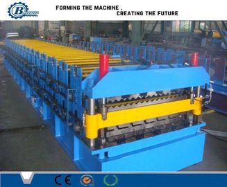 Machine de formage de rouleaux en acier avec puissance moteur principale de 7,5 kW et matériau de rouleaux en acier 45